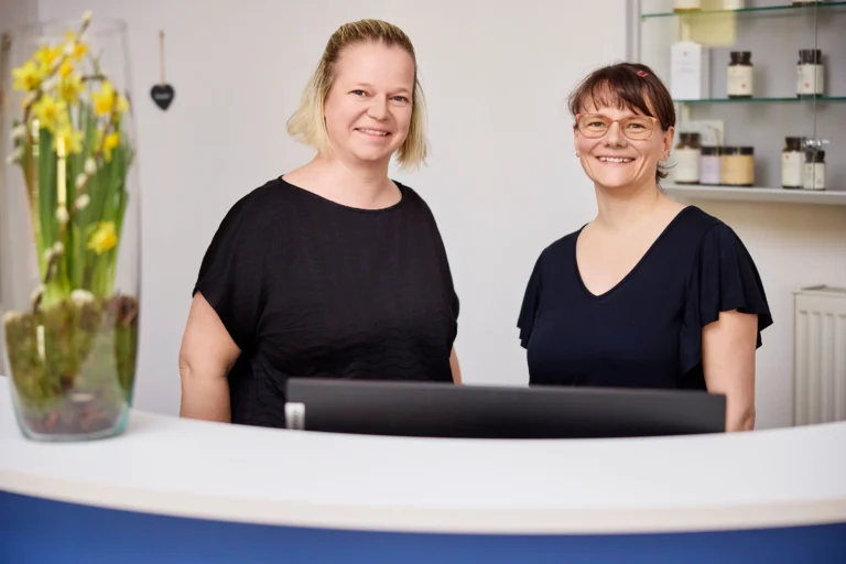 Osteopathiezentrum Praxis Angermann Kamenz Mitarbeiter Empfang